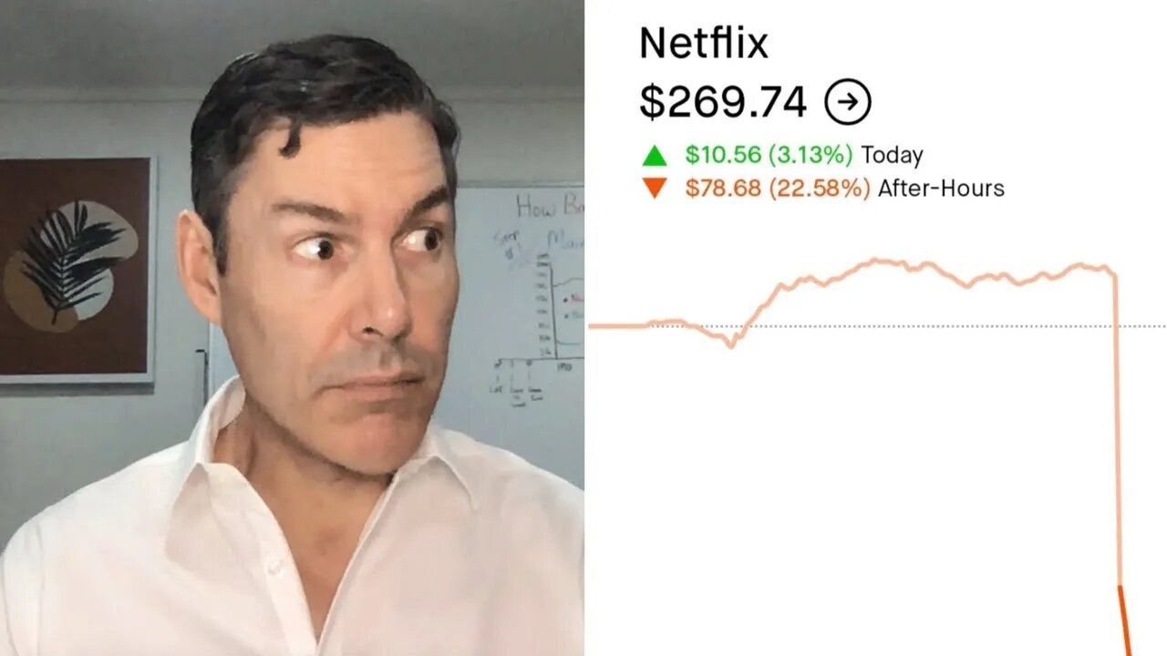 Netflix Collapsed...Is The Stock Market Bubble Beginning To Pop?