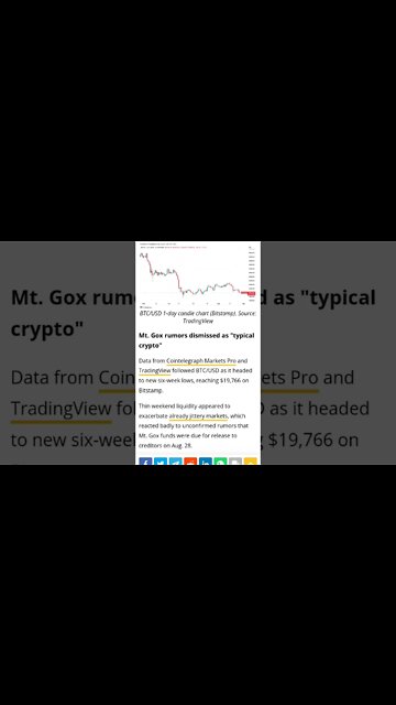 BITCOIN PAST MT. GOX HAUNTED CRYPTO #mtgox #cryptomarketanalysis #cryptomarket #bitcoinnews #bitcoin