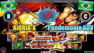 Samurai Shodown II (AIORIA-X Vs. Pandemonio ADV) [Brazil Vs. Brazil]