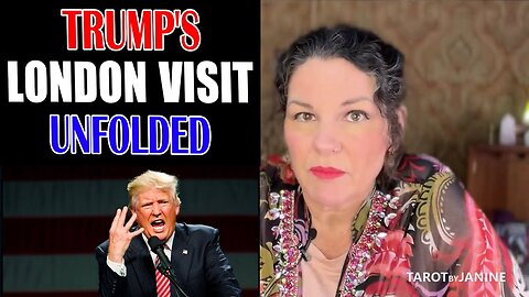 TAROT BY JANINE SHOCKING MESSAGE ✝️ TRUMP'S SURPRISE LONDON VISIT UNFOLDED