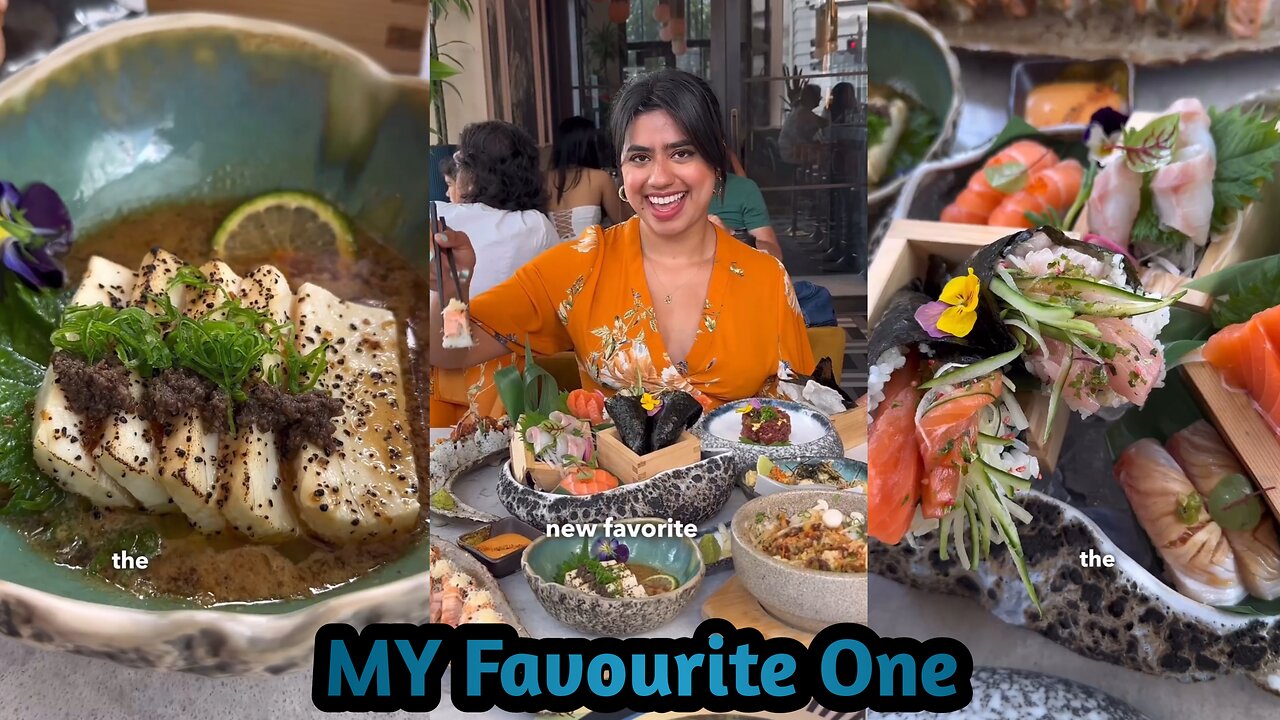 my new favourite Japanese restaurant 🍣 It is very rare for me to absolutely LOVE every single thing