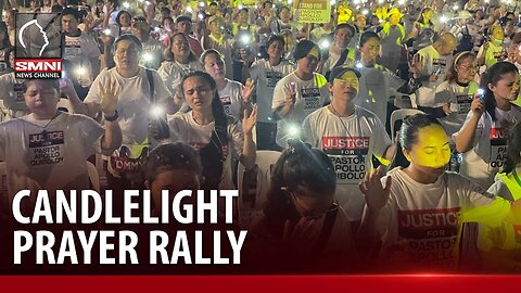 Candlelight Prayer rally ng KOJC sa Liwasang Bonifacio, Maynila