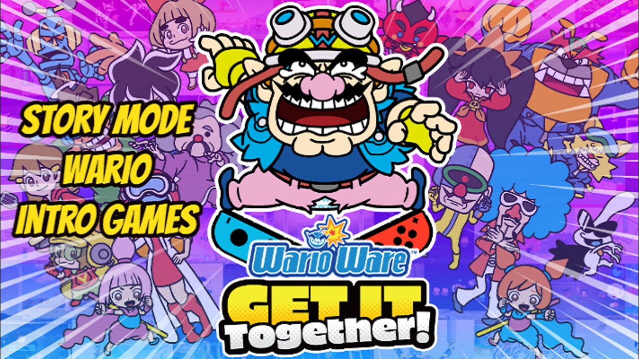 WarioWare: Get it Together * Story Mode | Wario - Intro Games