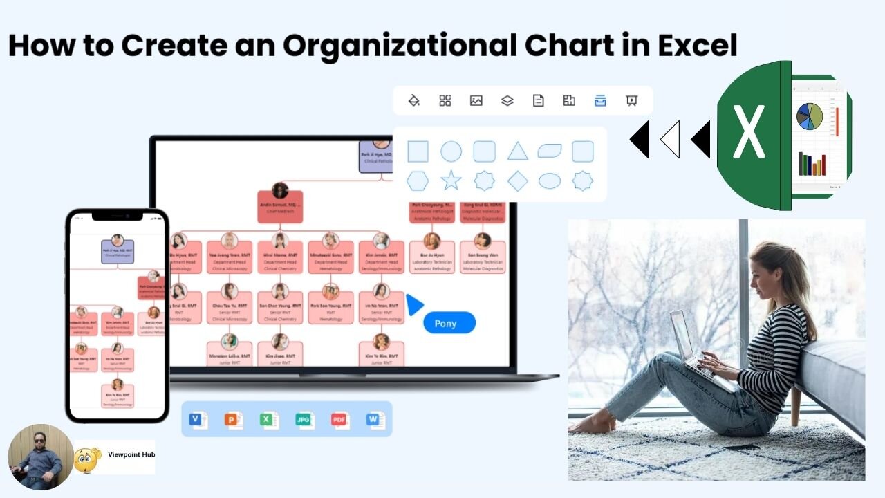 Excel Mastery: Crafting Professional Organization Charts Made Easy!