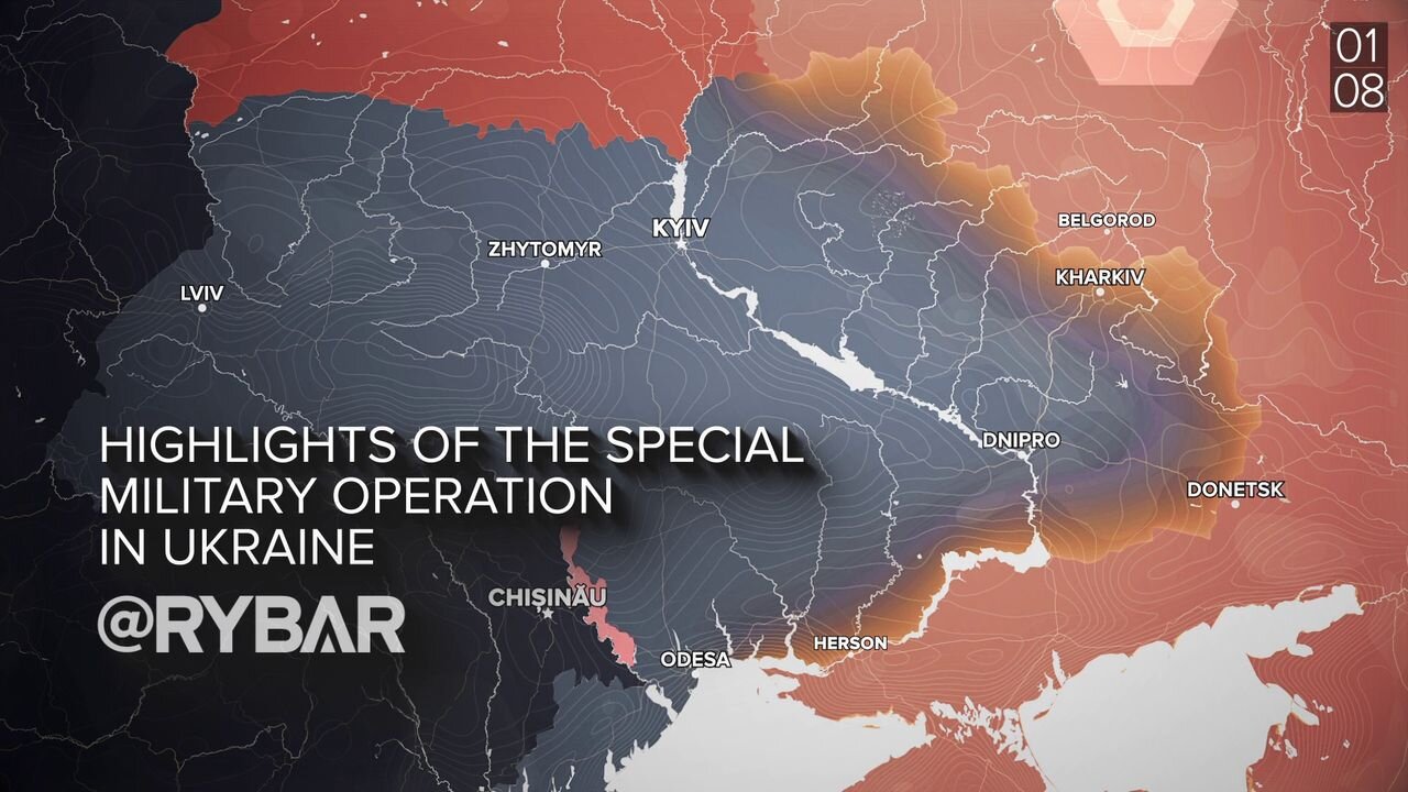 Highlights of Russian Military Operation in Ukraine on August 1