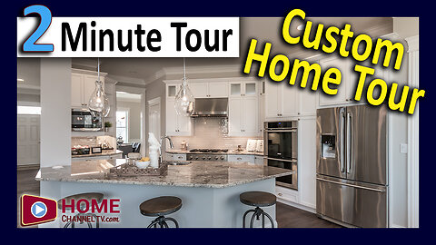 Custom Home Tour with Gorgeous Kitchen Design - House Design Ideas