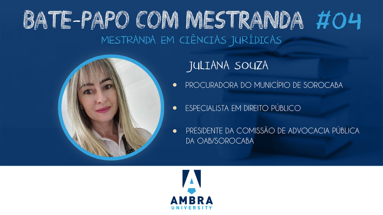 #03 - Bate-papo com mestranda - Juliana Souza