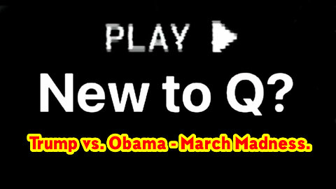 Q Drop: Trump vs. Obama > March Madness.