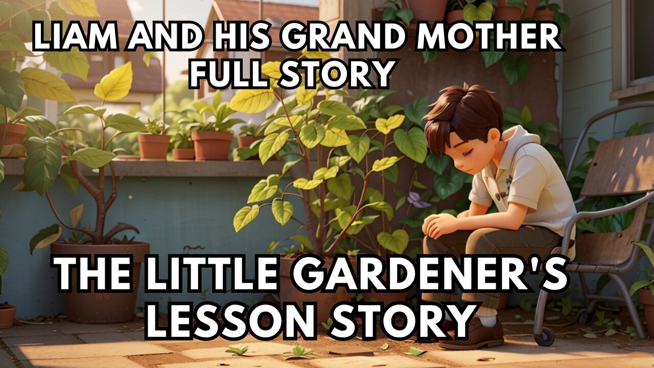 The Little Gardener's Lesson | children stories #animation #anime