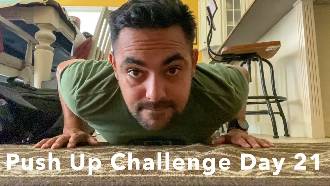 Push Up Challenge Day 21 | 2100/3000