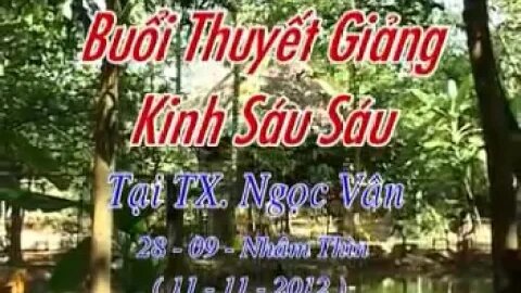 14. KINH SÁU SÁU TUẦN 07 N28-9-2012AL SƯ GIÁC KHANG P1