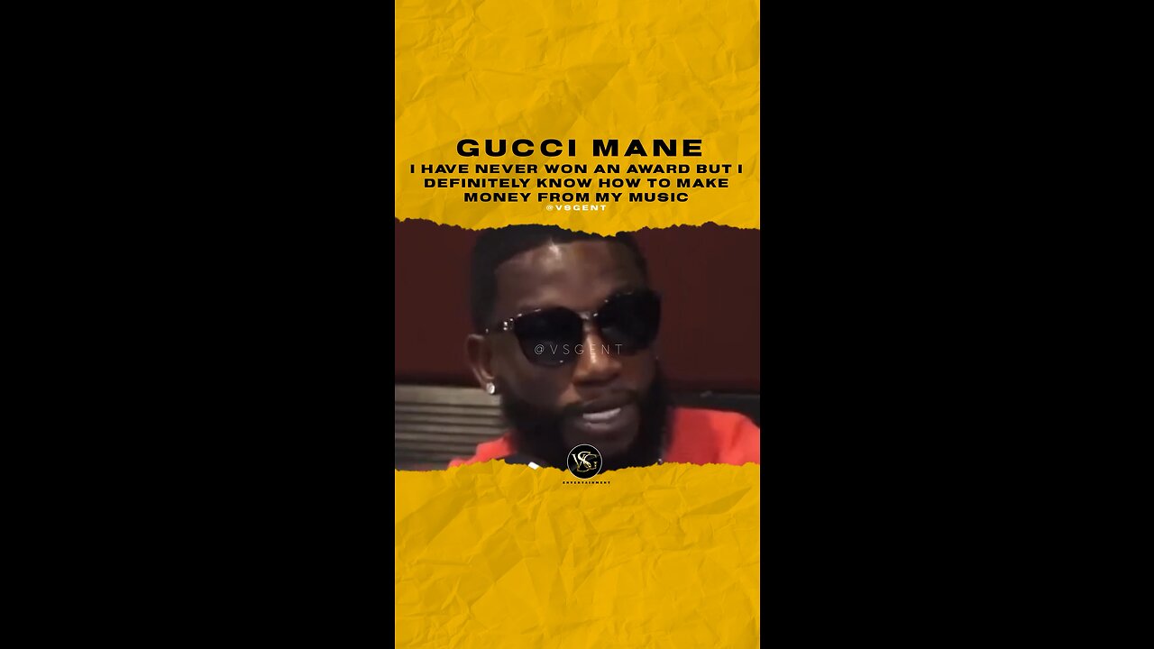 #guccimane I have never won an award but I definitely know how to make 💰 from my music🎥 @hot97