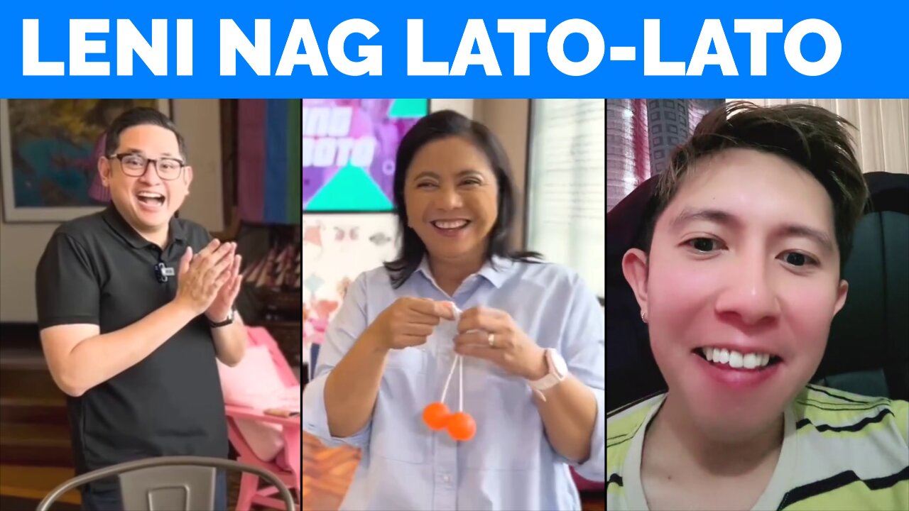 LENI ROBREDO nag LATO LATO na din, may parinig kay PBBM tungkol sa eleksyon
