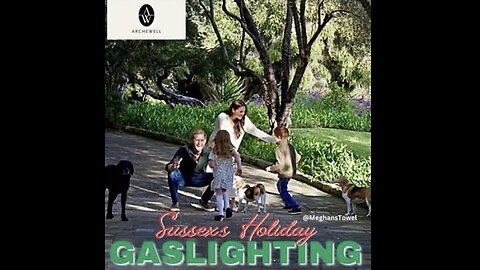 Harry, Meghan, and the Art of Gaslighting: Christmas Card Edition. Part 1