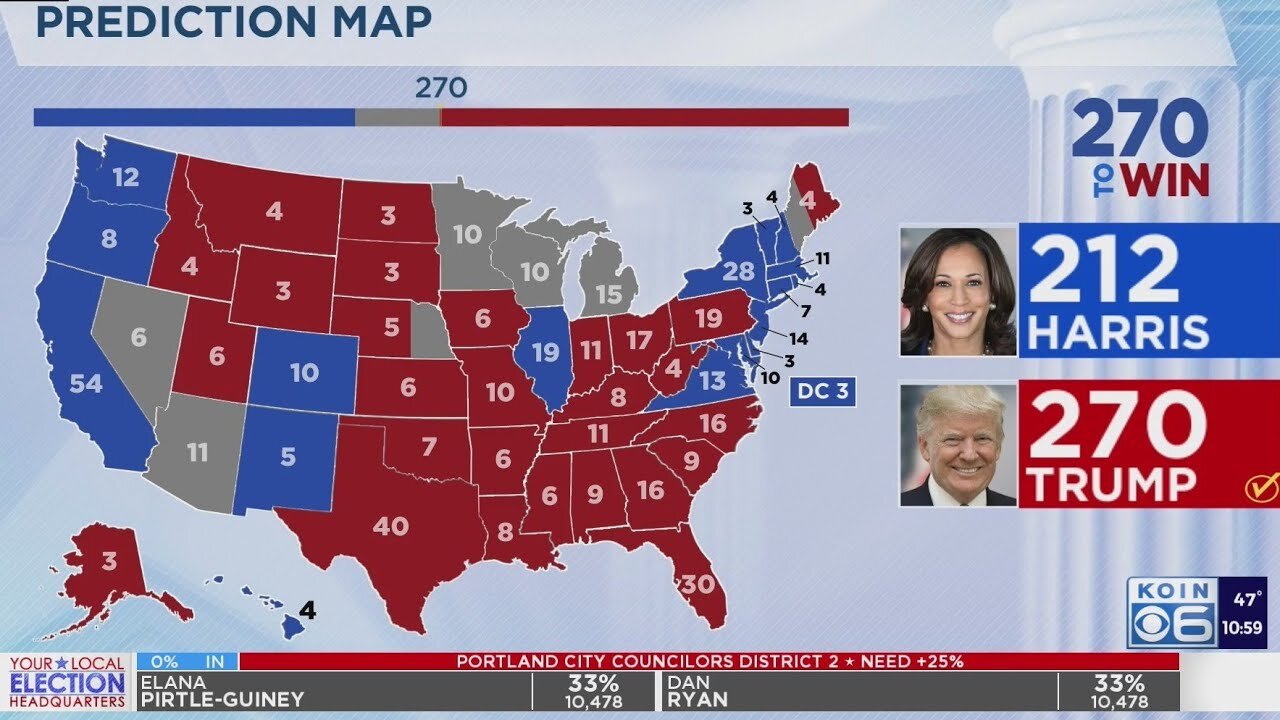 2024 Election Day results: Donald Trump projected to win