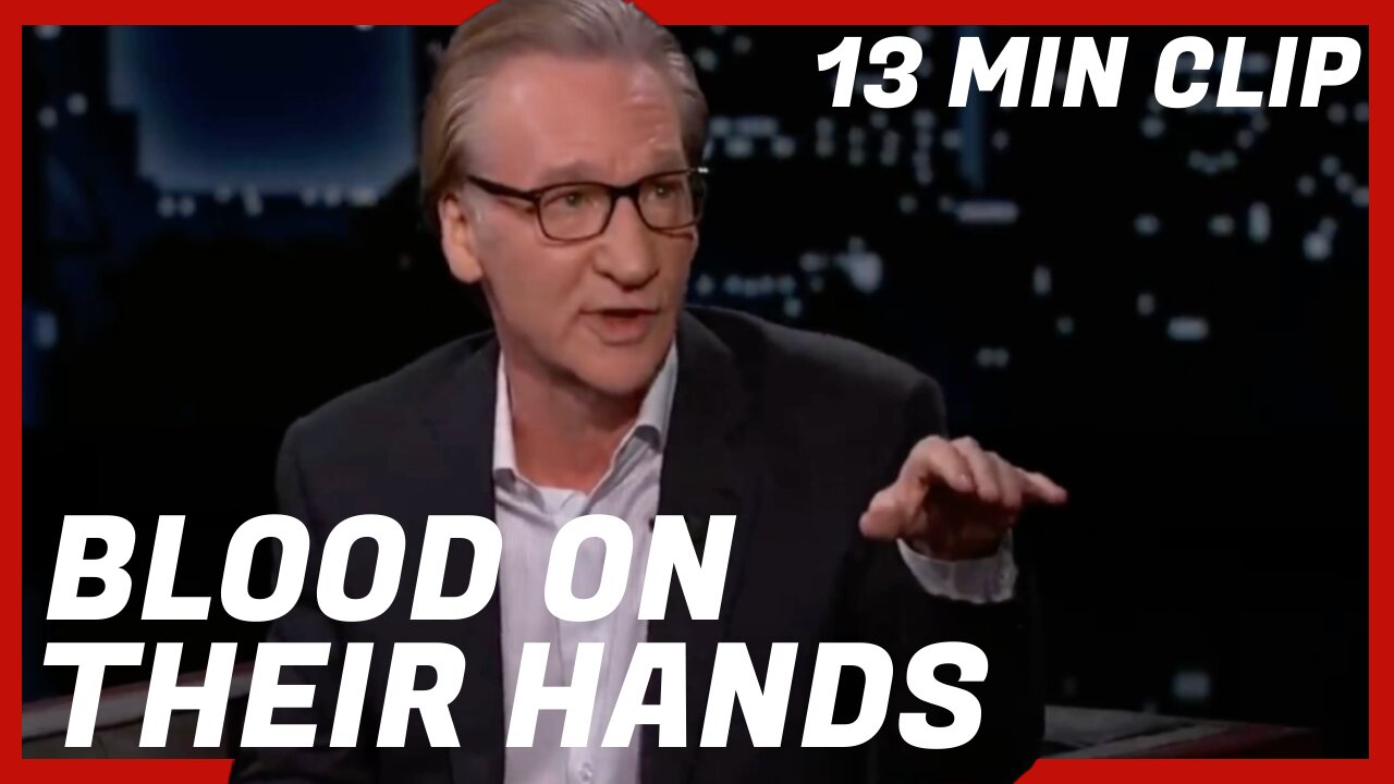 Blood Is On The Hands Of The Media - Bill Maher - David and Stacy Whited