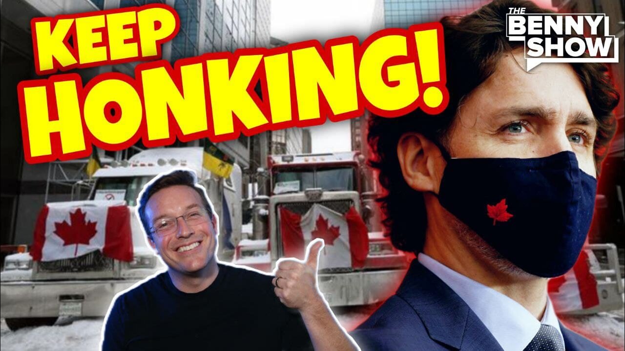 Hero Canadian Truckers Just Ran 18-WHEELER Through Tyranny— We Are Winning