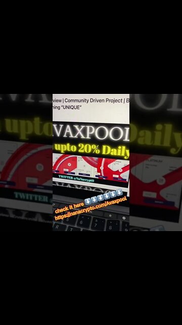 Get ready for Avaxpool Launch 🚀 17:30 🕠 UTC #avaxstake