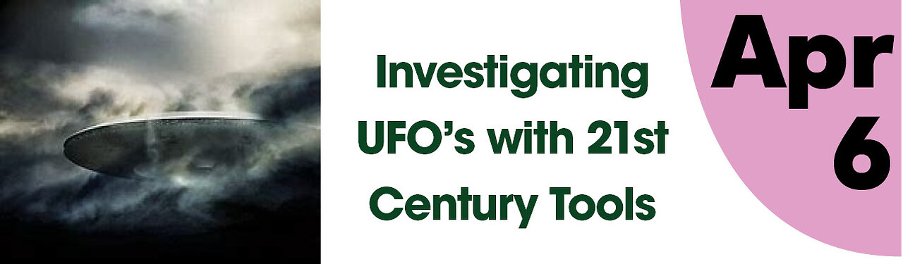 Investigating UFO's with 21 Century Tools