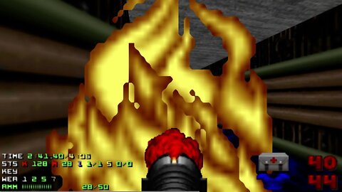 Doom 2 NoReason's Speedmaps Level 2 UV with 102% in 4:19 (Puking sounds)