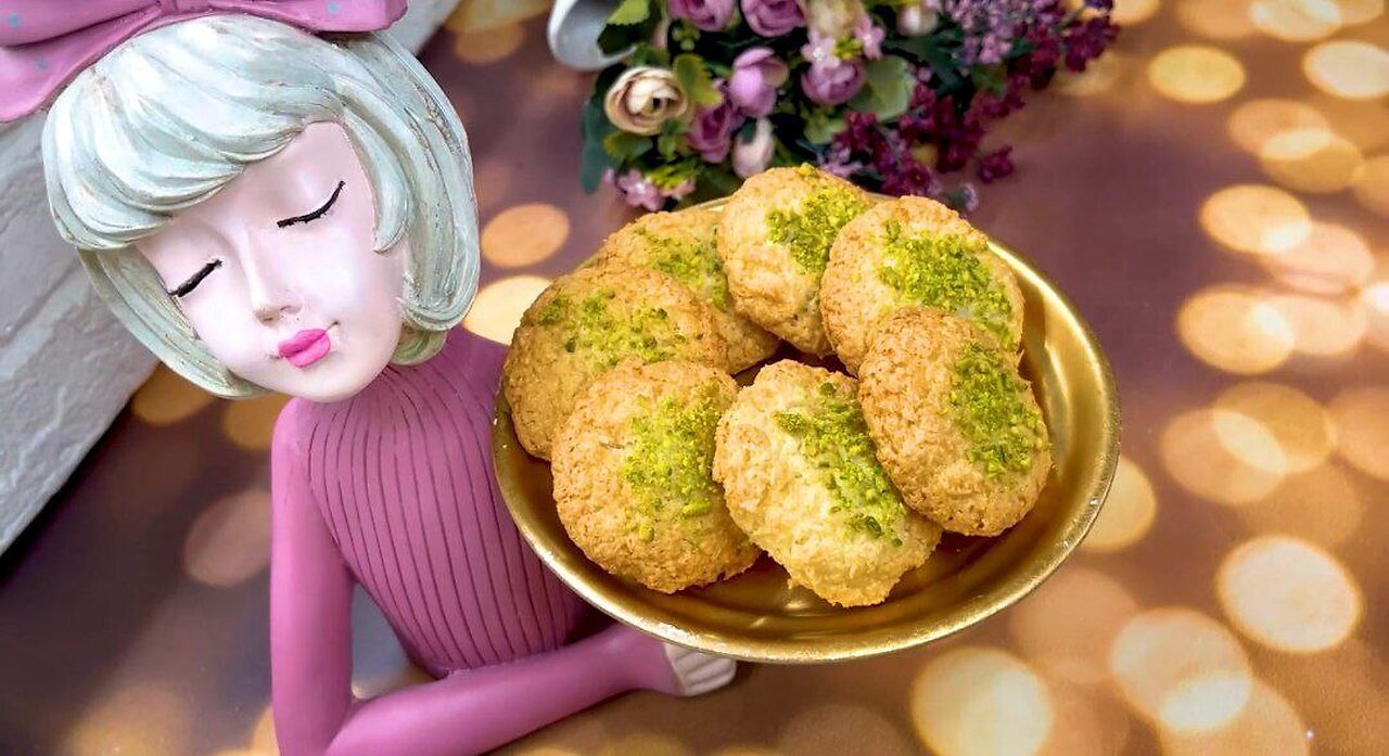 Coconut cookies recipe ♨️