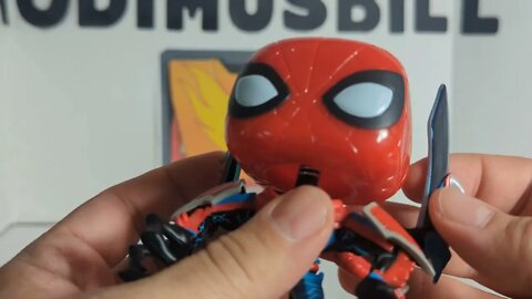 Pop! Marvel MechStrike Monster Hunter Spider-Man (#997) - Rodimusbill Review