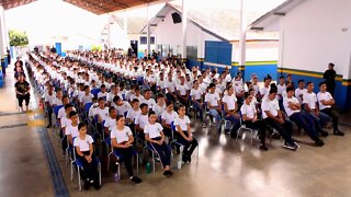 Abertura do Bicentenário da Independência do Brasil no Colégio Militar de Alta Floresta D´Oeste Ro