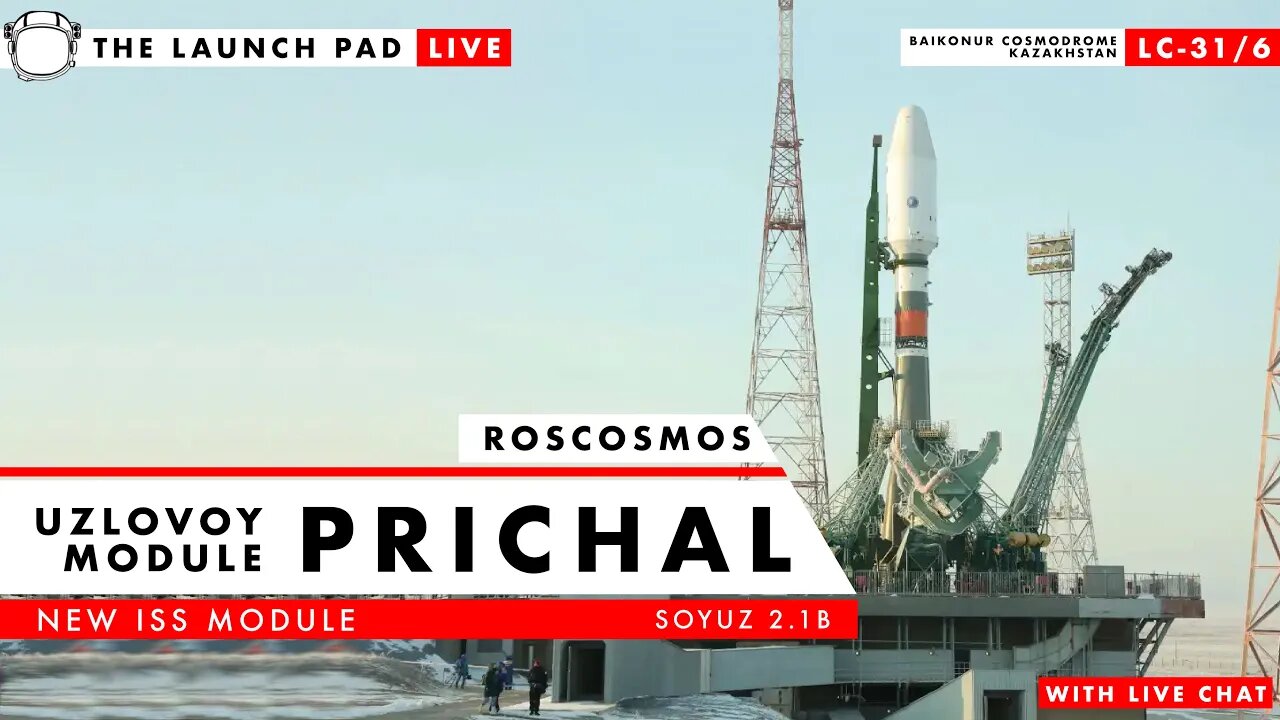 LAUNCHING NOW! Russia Launches Module to ISS