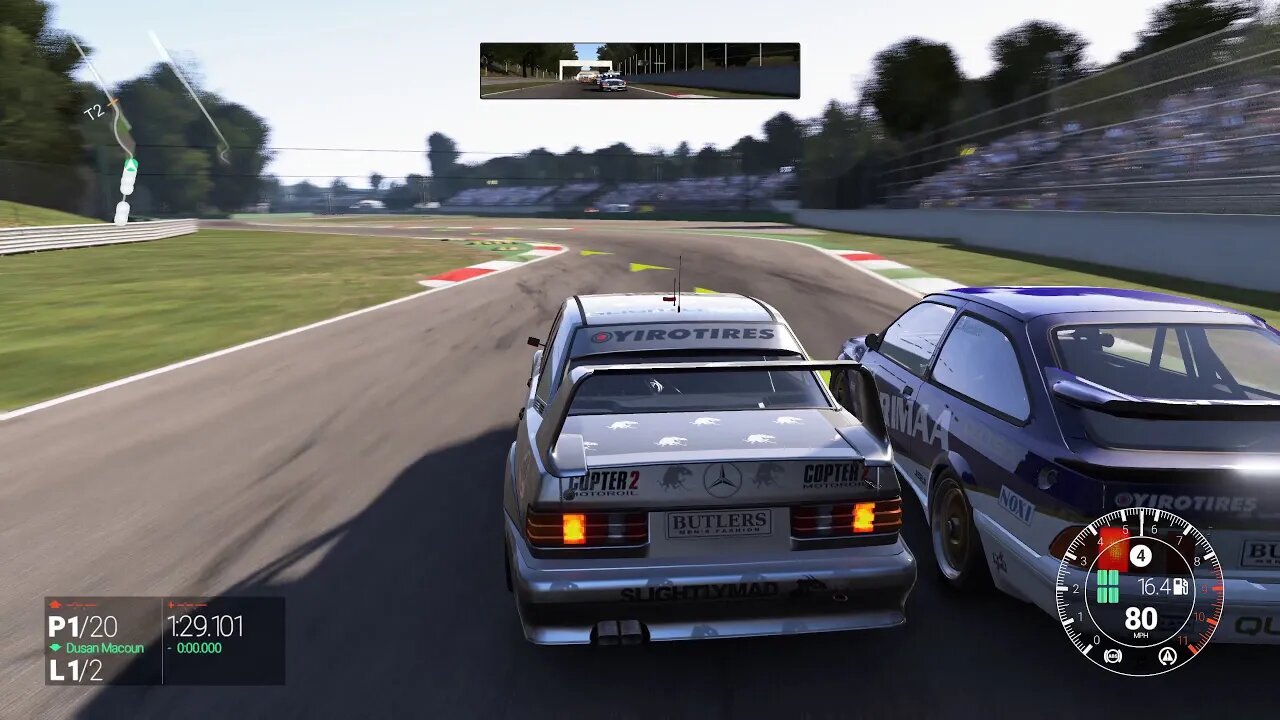 Project CARS: Mercedes-Benz 190E 2.5-16 Evolution2 DTM - 1440p No Commentary