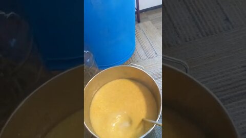 Mixing The Corn Mash