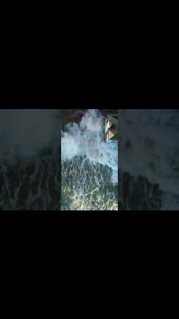 GIGANTES OLAS EN FRANCIA