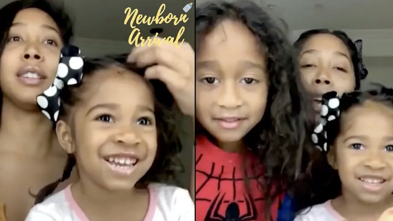 Omarion "BM' Apryl Jones Needs His Help With The Kids Hair! 💁🏾‍♀️