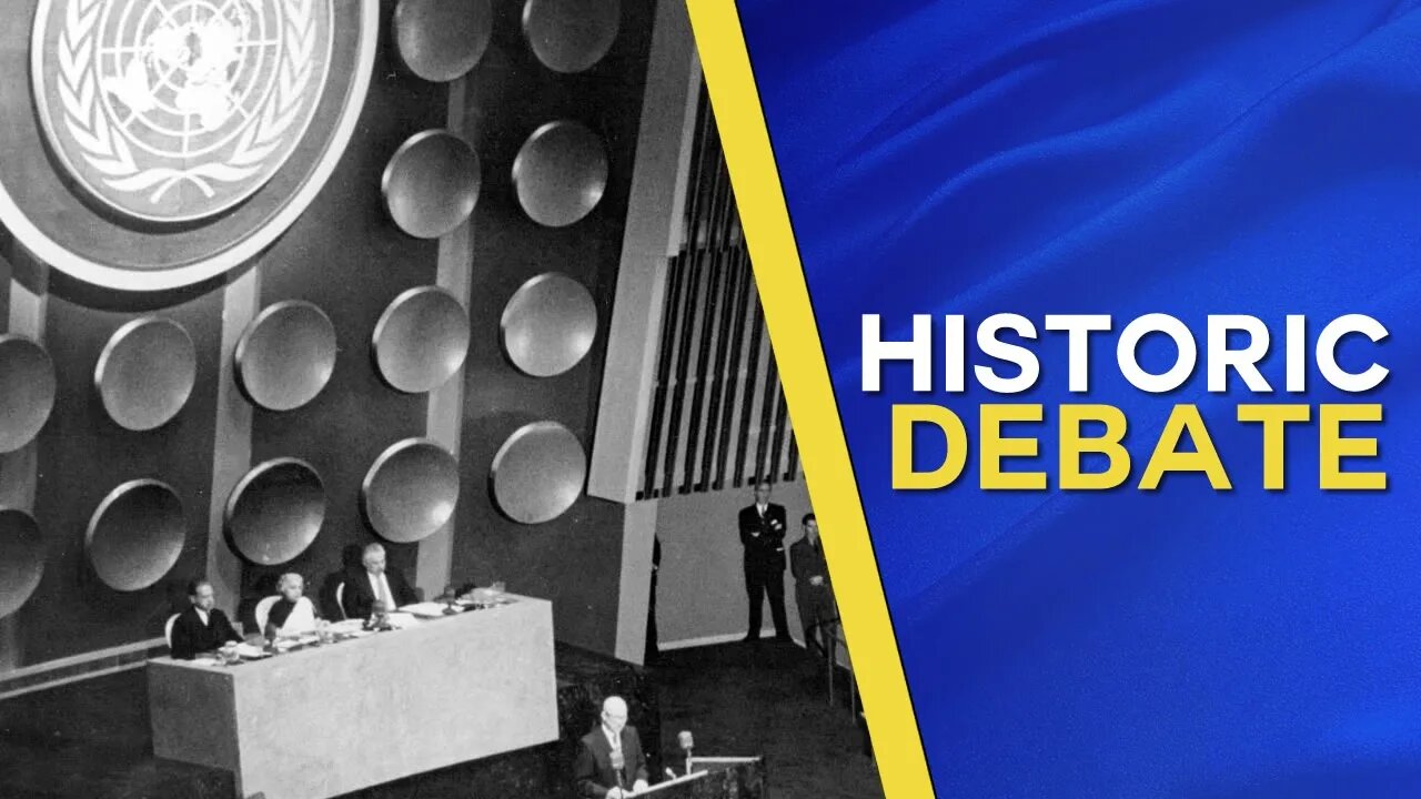 Historic 1955 United Nations Debate on Colonialism