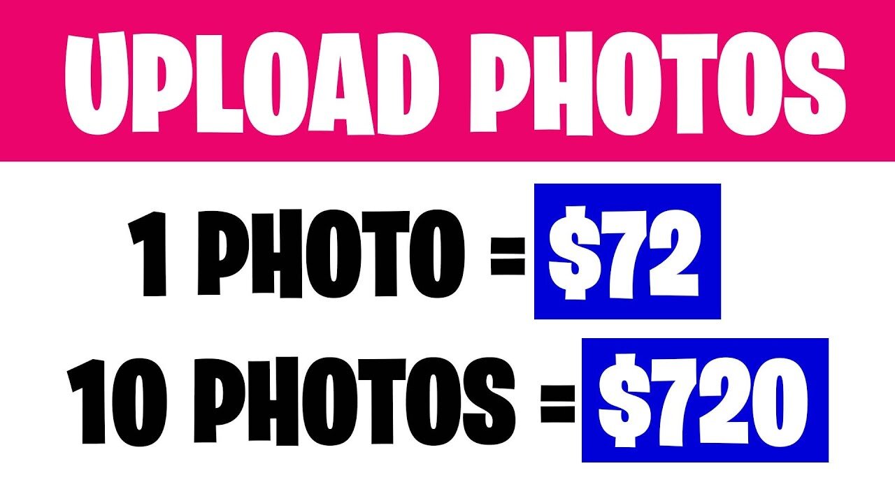 💰 QUICK MONEY: Earn $805 by Uploading Photos 💻 | Make Money Online 🏡