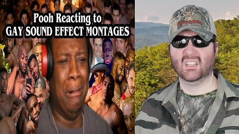 Pooh (CYGG TV) Reacting To Gay Sound Effect Montages - Reaction! (BBT)