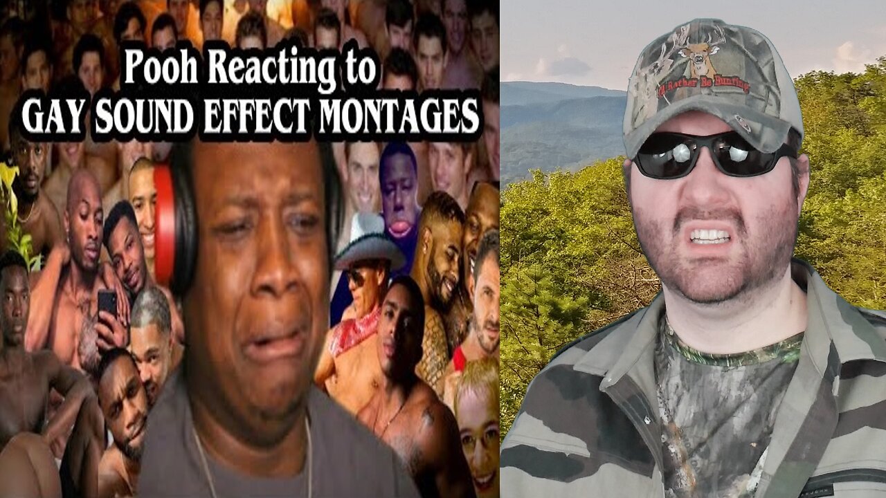 Pooh (CYGG TV) Reacting To Gay Sound Effect Montages - Reaction! (BBT)