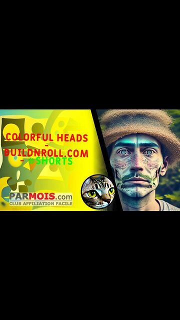 Colorful Heads - BuildNRoll.com - #shorts