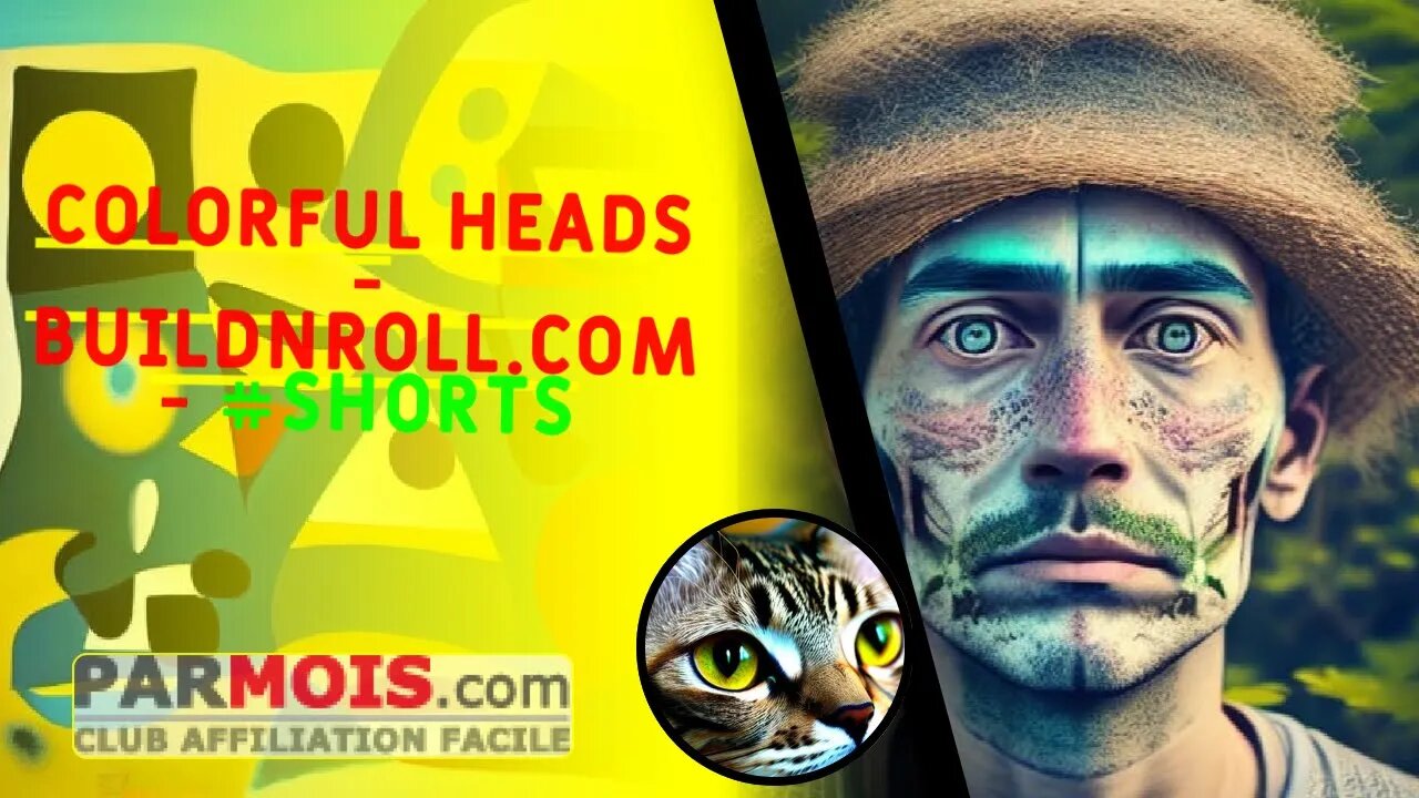 Colorful Heads - BuildNRoll.com - #shorts