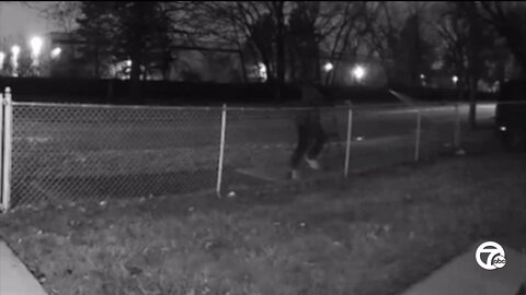 Warren woman worried after person with stepladder seen in backyard overnight