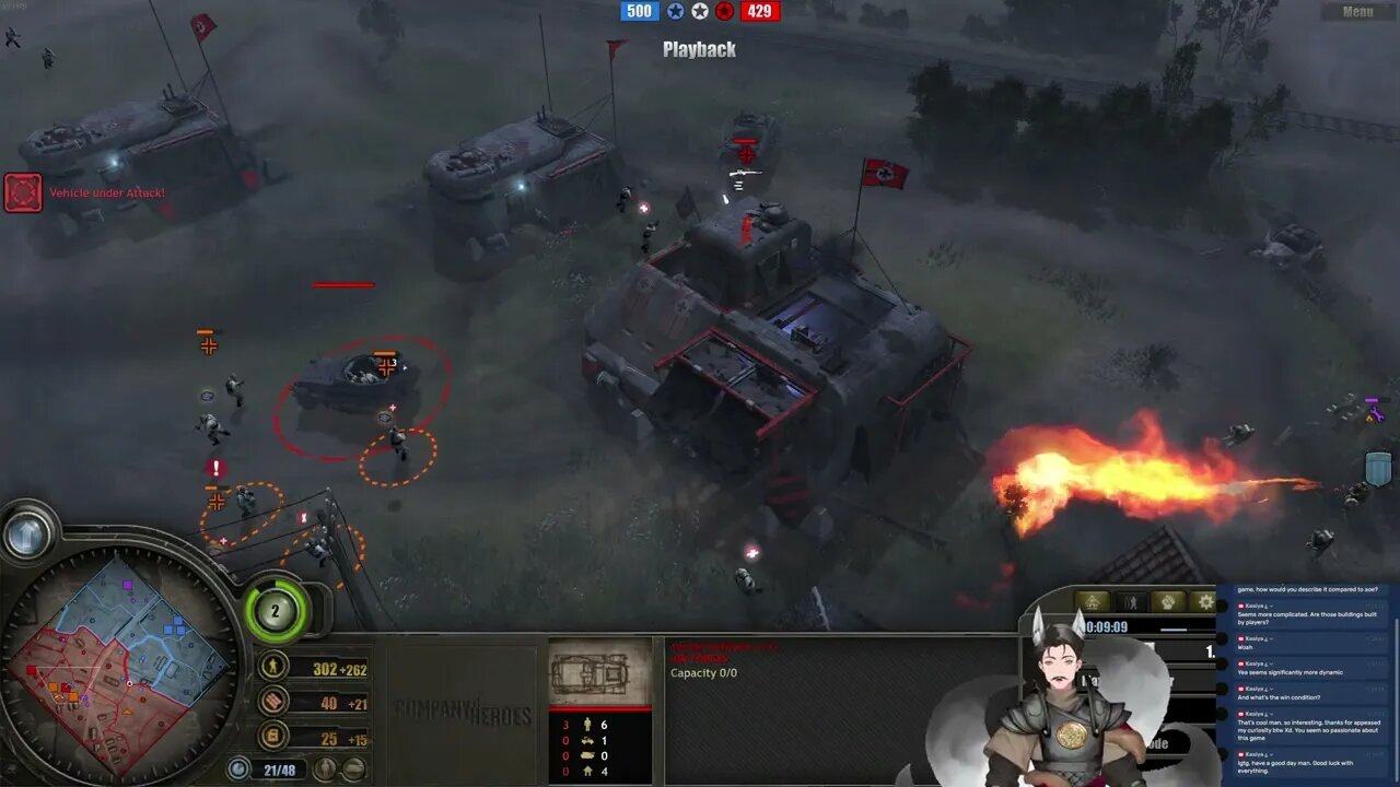 Maxwell D Taylor, Rudy102 vs Air Force, mainkind || Company of Heroes 1 Replay