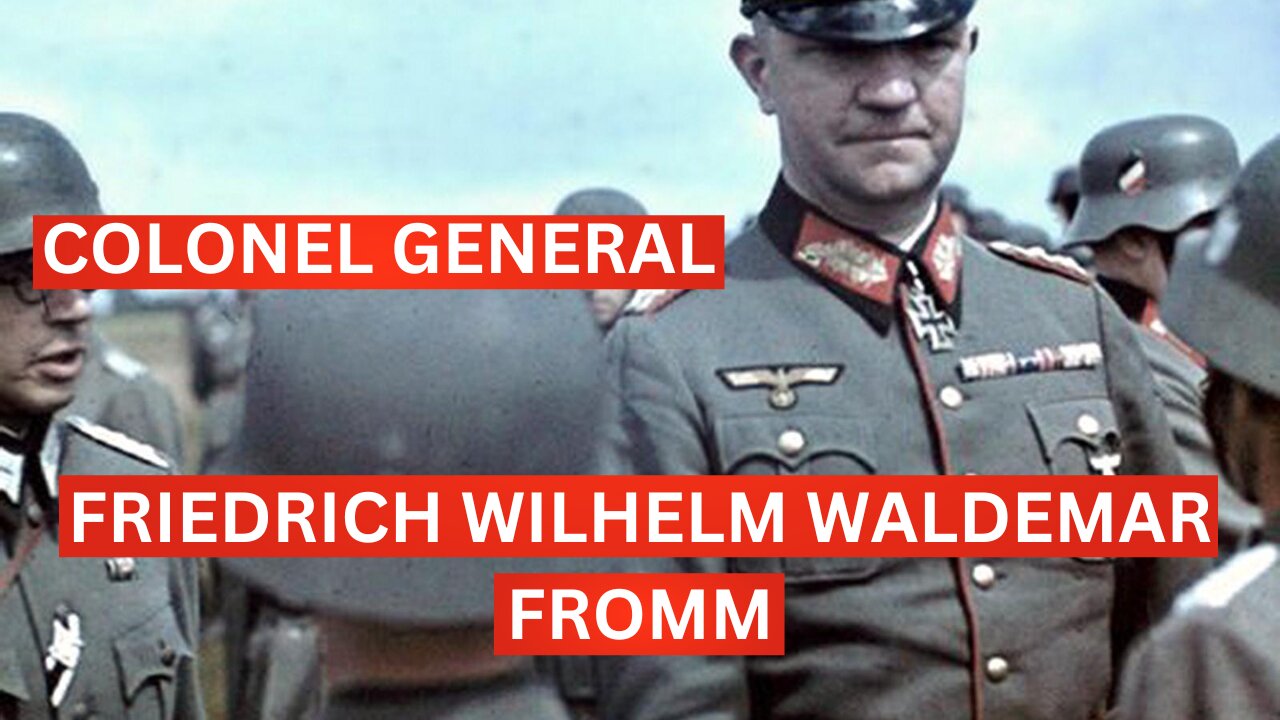 Friedrich Wilhelm Waldemar Fromm: The Untold Story of a WW2 Hero