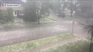 Heavy hail leaves blanket of ice across Oconomowoc, shocks residents