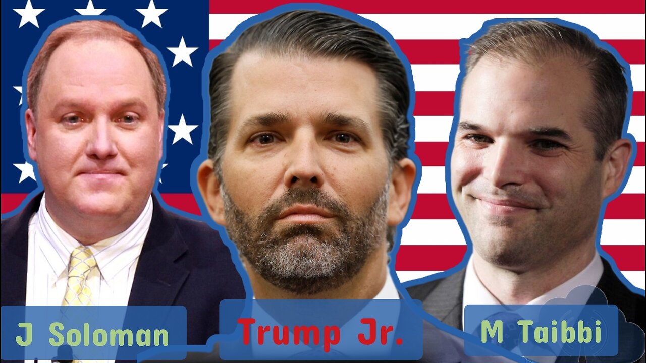 Trump Jr. INTERVIEWS John Solomon & Matt Taibbi | Live Replay Watchparty