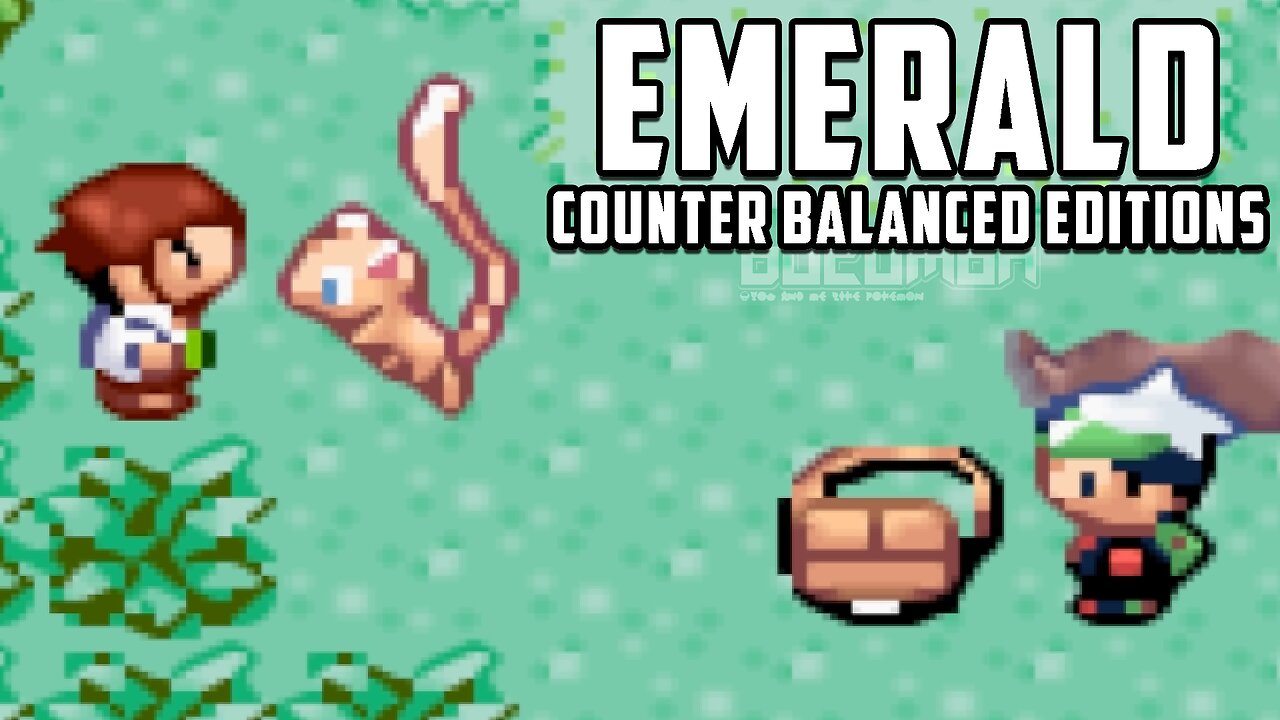 Pokemon Emerald Counter Balanced Edition - GBA Hack ROM, The Balanced Version of Pokemon Emerald