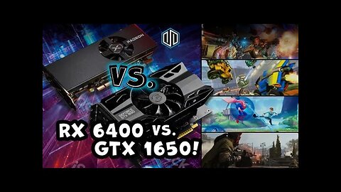 Best Low Profile Graphics Card for PC Gaming - Radeon RX 6400 vs GeForce GTX 1650