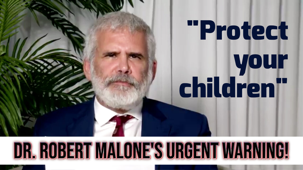 “Protect your children” Dr. Robert Malone’s urgent warning! | www.kla.tv/21633