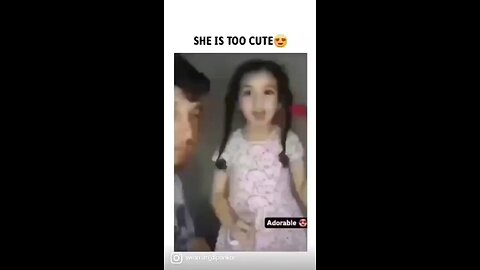 cute little daughter