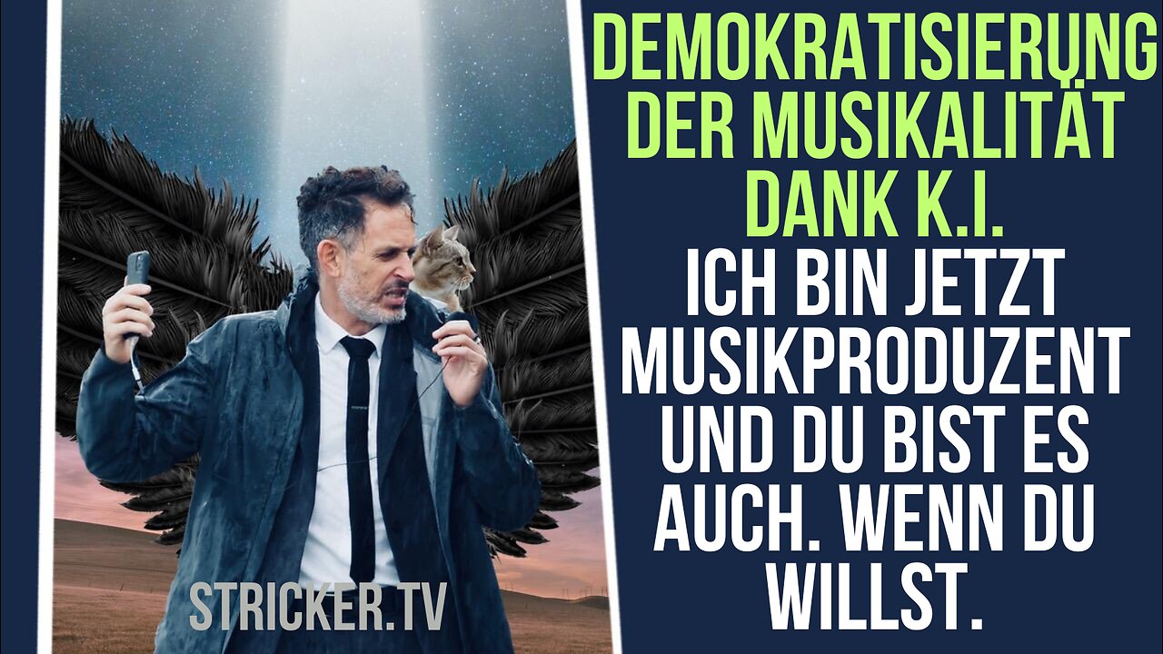 Ich bin jetzt Musikproduzent. Und du auch. - Demokratisierung der Musikalität durch die K.I.