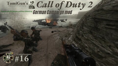 Call of Duty 2 - German Campaign mod series Part 16: Operation Sea Lion (max difficulty)