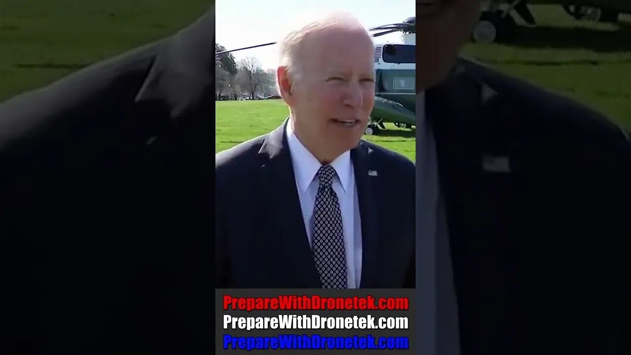 WATCH: Joe Biden Flounders After Calling Putin a War Crimminal Again